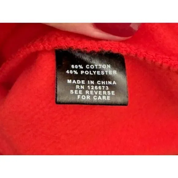 NFL Kansas‎ City Chiefs Adult Large Red Crewneck Sweatshirt UltraGame Vintage - Picture 8 of 8